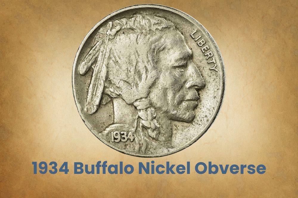 1934 Buffalo Nickel Obverse