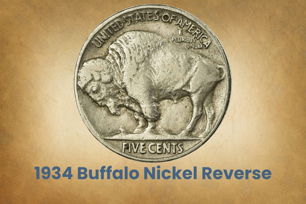 1934 Buffalo Nickel Reverse