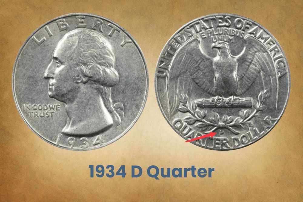 1934 D Quarter