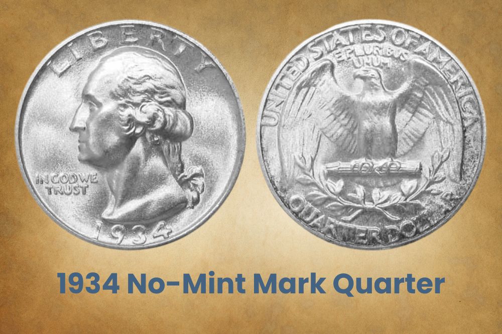 1934 No-Mint Mark Quarter