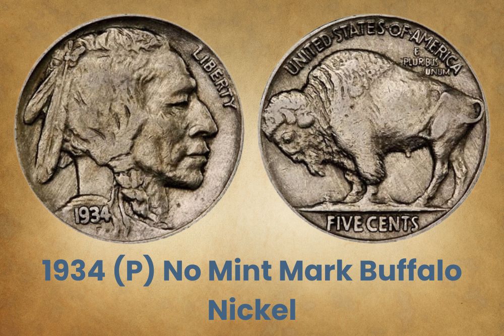 1934 (P) No Mint Mark Buffalo Nickel