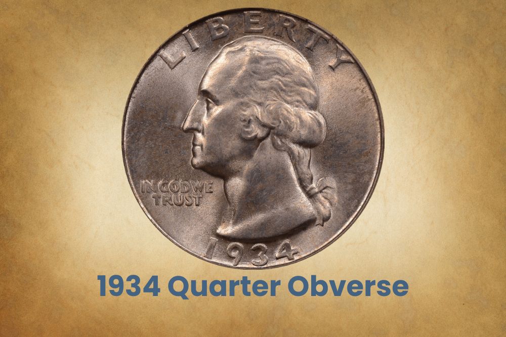 1934 Quarter Obverse