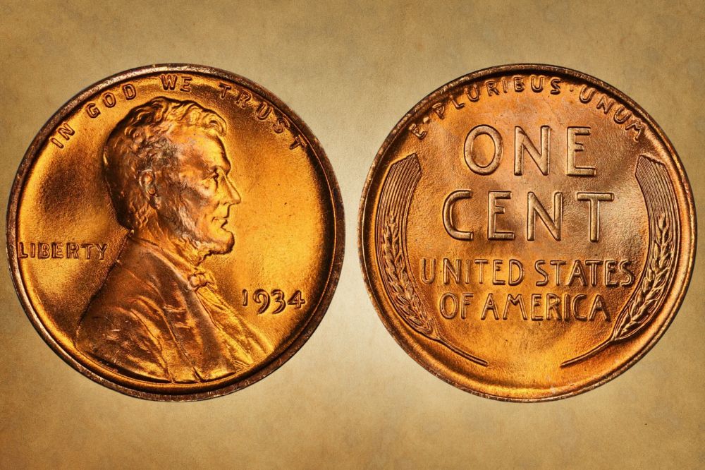 1934 Wheat Penny Value (Rare Errors, “D” & No Mint Marks)
