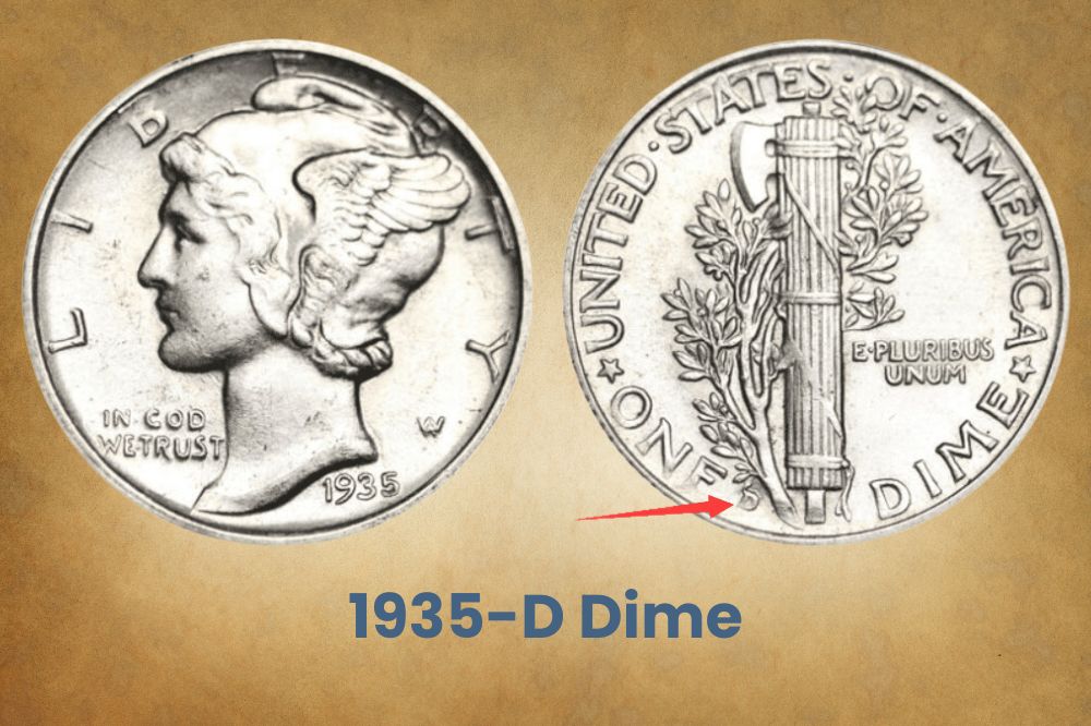 1935-D Dime