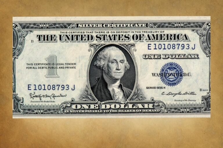 1935 Dollar Bill