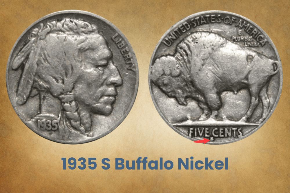 1935 S Buffalo Nickel