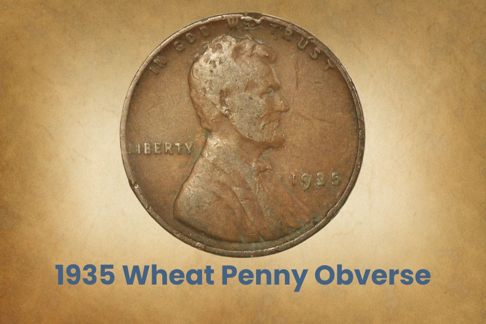 1935 Wheat Penny Obverse