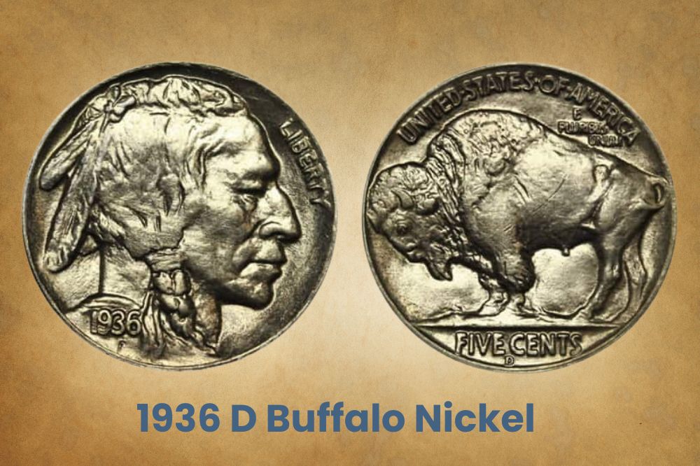 1936 D Buffalo Nickel Value