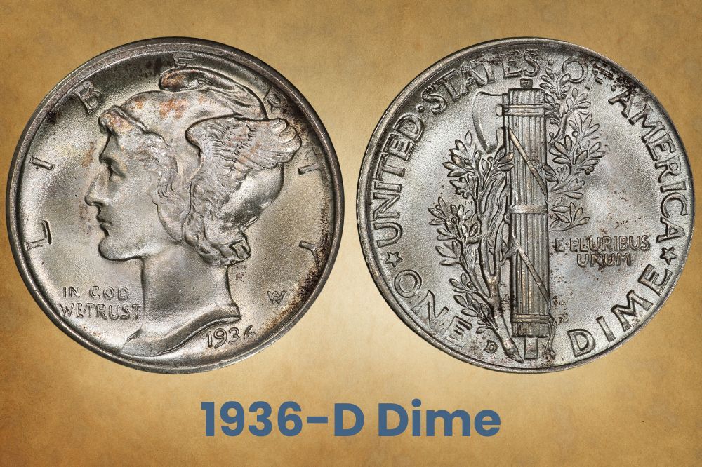 1936-D Dime