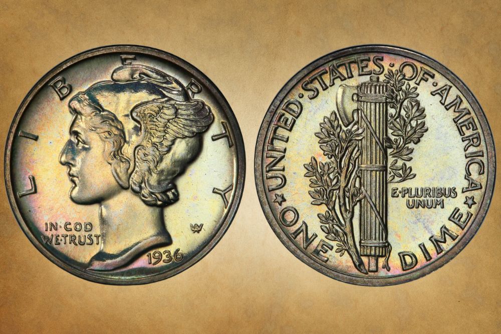 1936 Dime Value