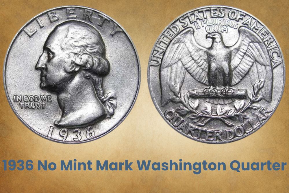 1936 No Mint Mark Washington Quarter
