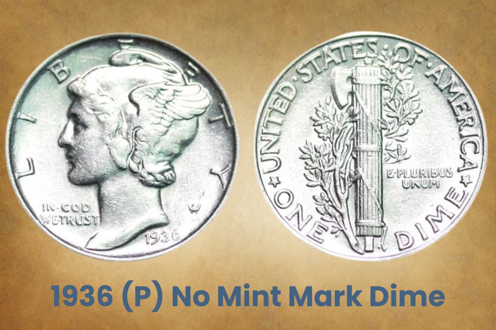1936 (P) No Mint Mark Dime