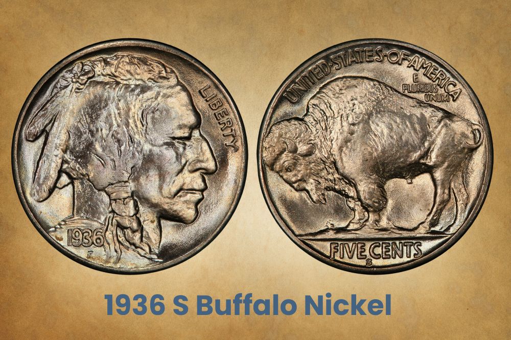 1936 S Buffalo Nickel Value