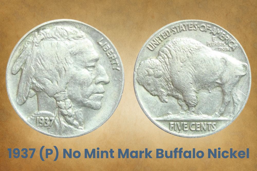 1937 Indian Head Buffalo Nickel 5 Cent Piece XF EF Extremely Fine 5c US Coin