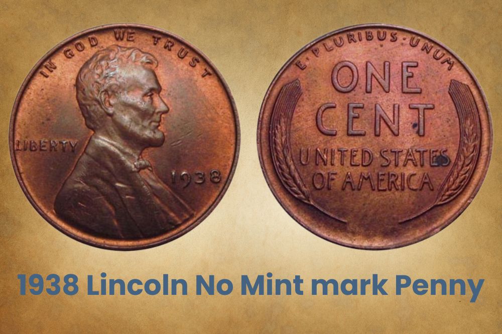 1938 Lincoln No Mint mark Penny