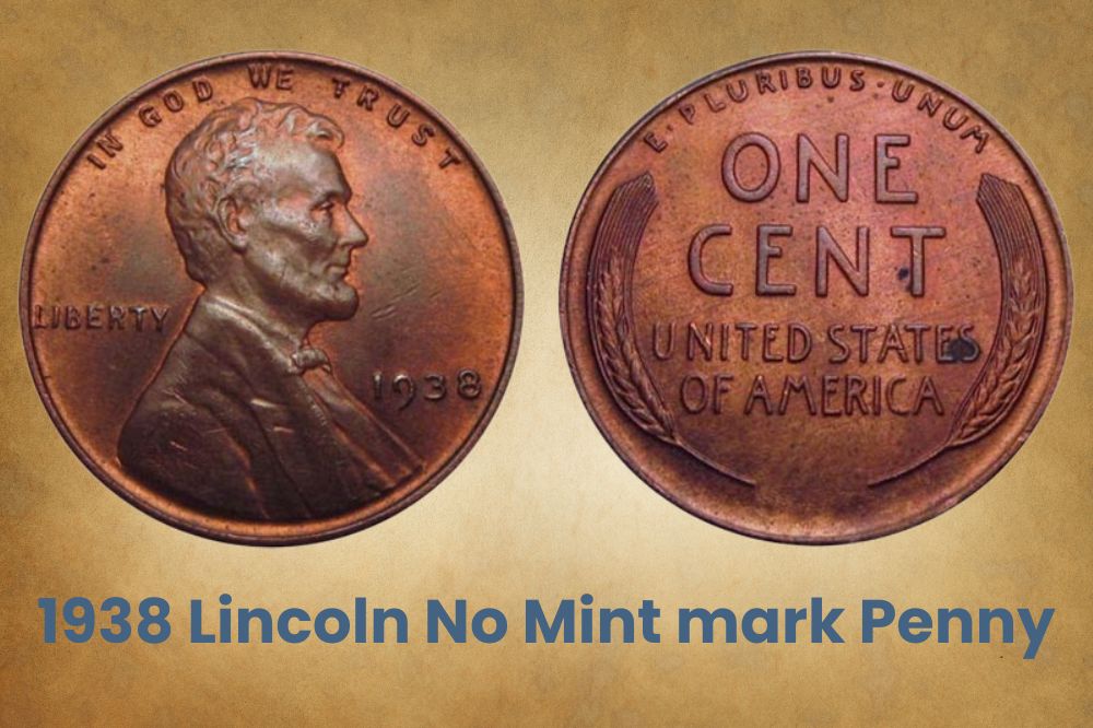 1938 Lincoln No Mint mark Penny