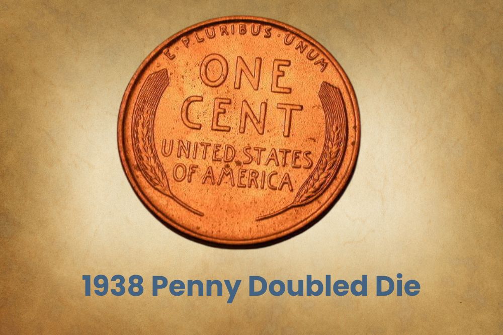 1938 Penny Doubled Die