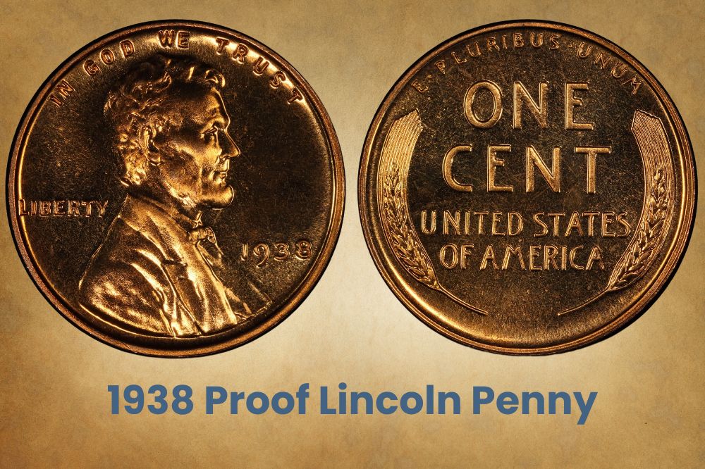 1938 proof Lincoln Penny