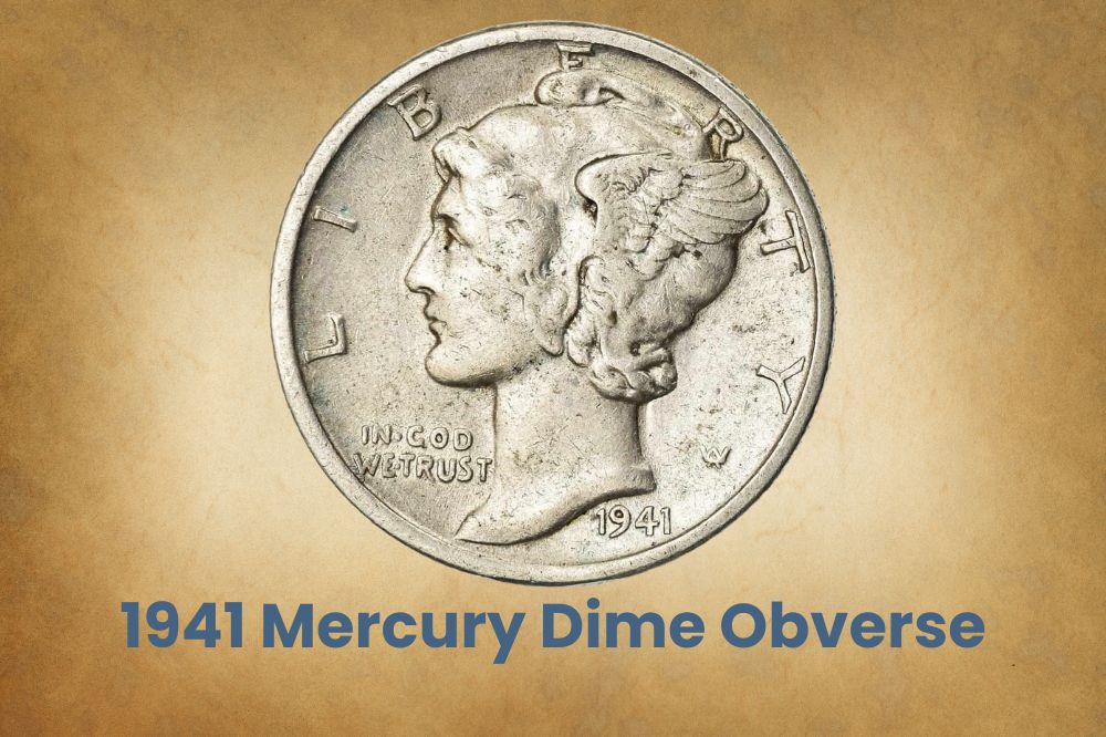 1941 Mercury Dime Obverse