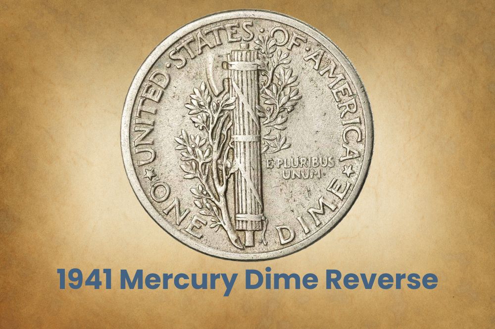 1941 Mercury Dime Reverse