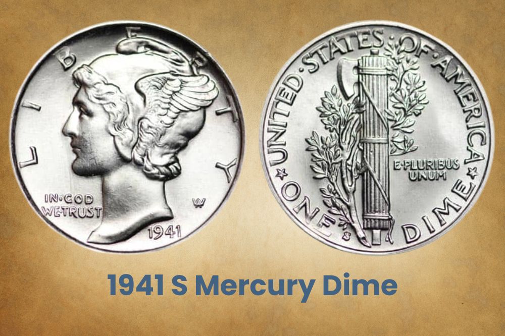 1941 S Mercury dime