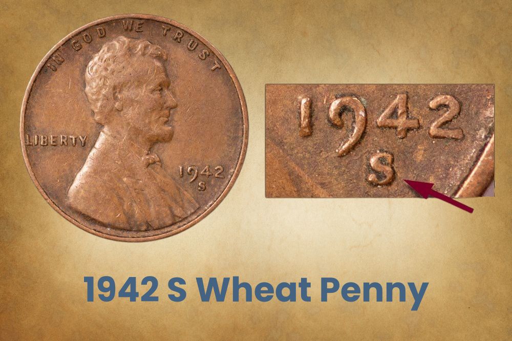 1942 S Wheat Penny