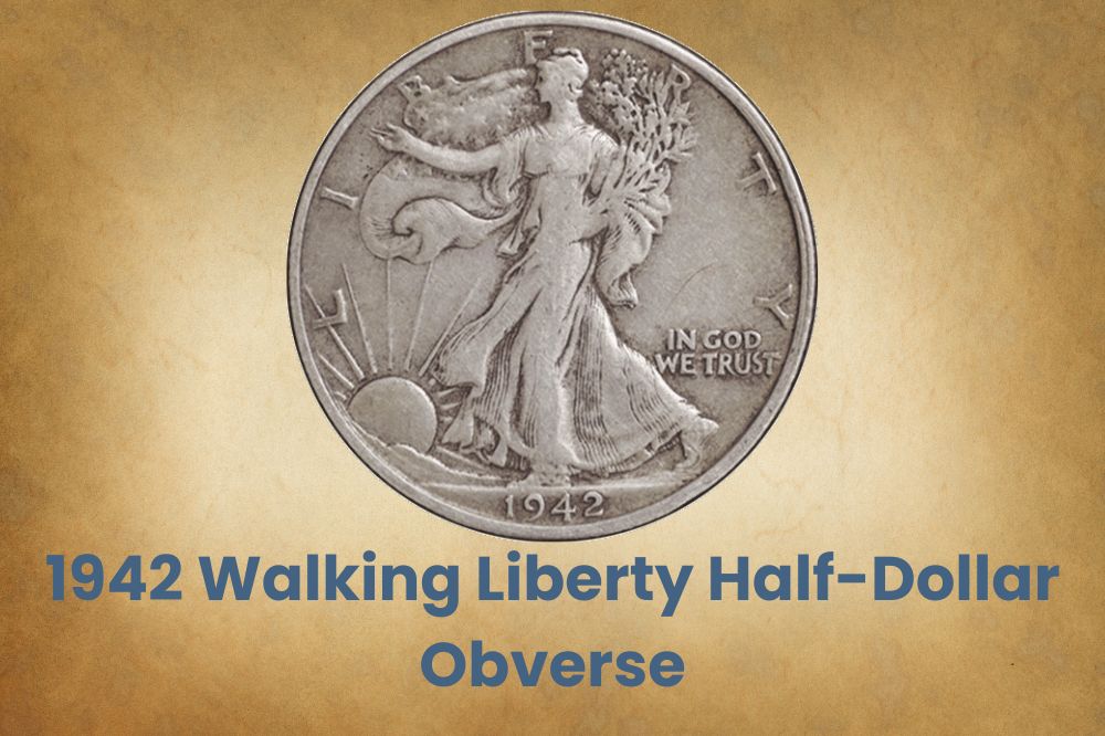 1942 Walking Liberty Half-Dollar Obverse