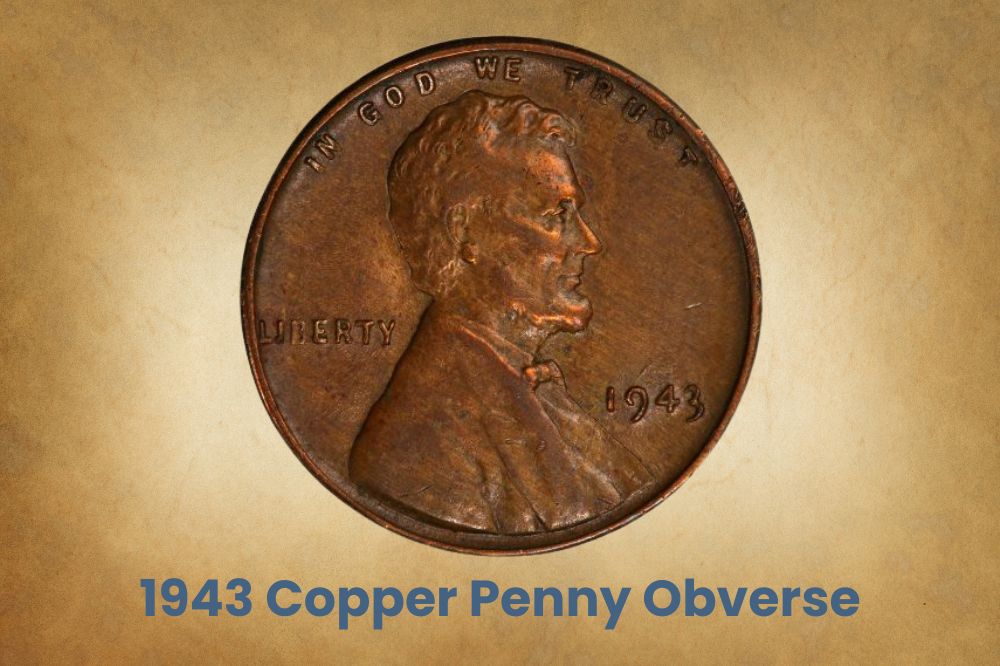 1943 Copper Penny Obverse