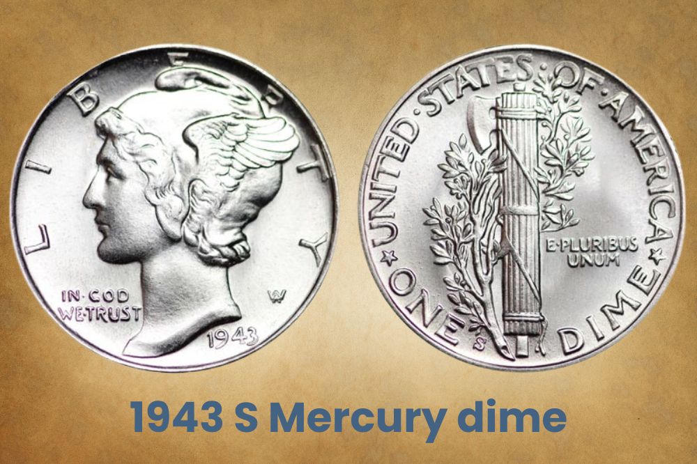 1943 S Mercury dime