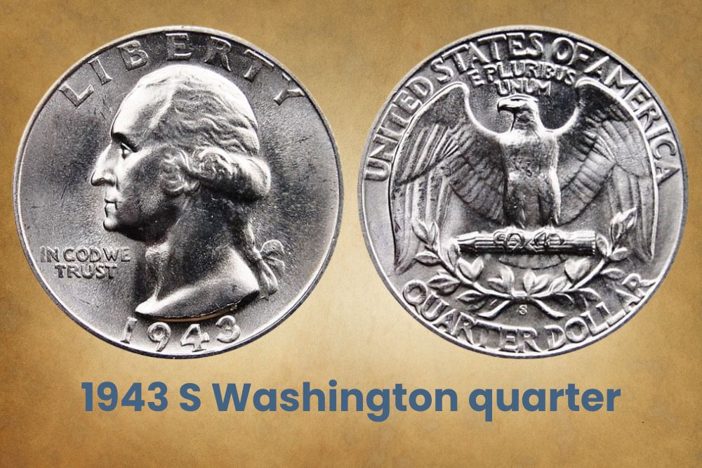 1943 S Washington quarter