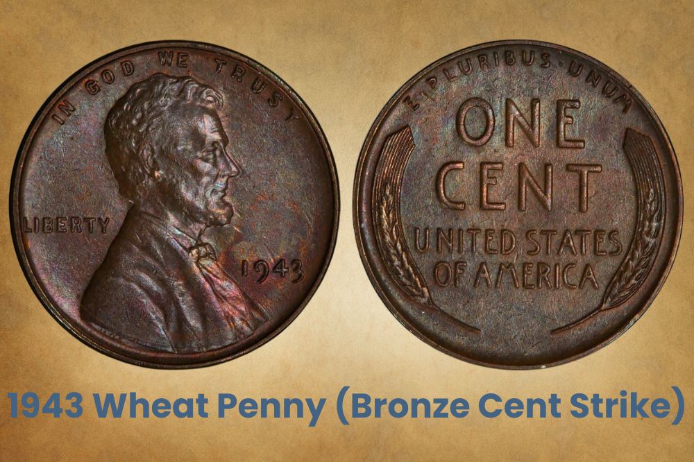 1943 Wheat Penny (Bronze Cent Strike)