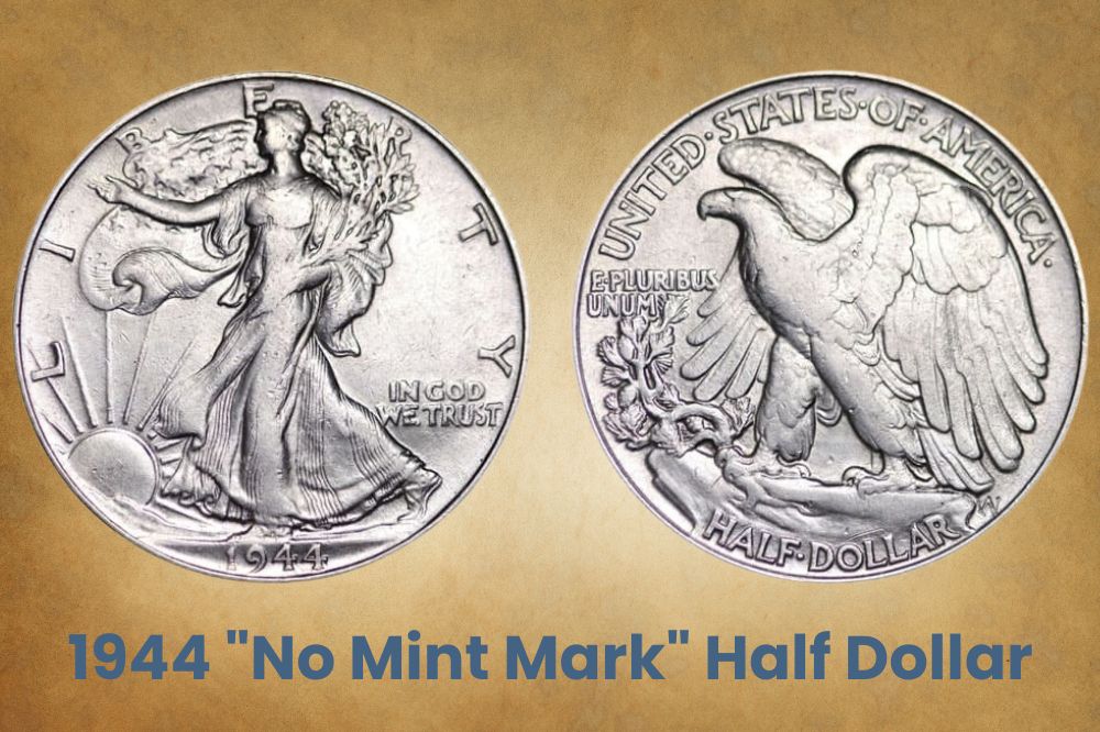 1944 "No Mint Mark" Half Dollar