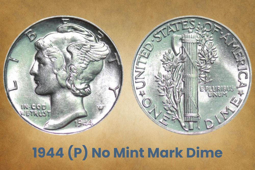 1944 (P) No Mint Mark Dime