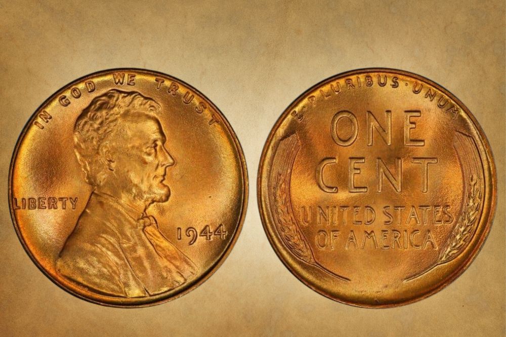 1944-S Wheat Penny Coin Value (Rare Errors, Brass & Steel)