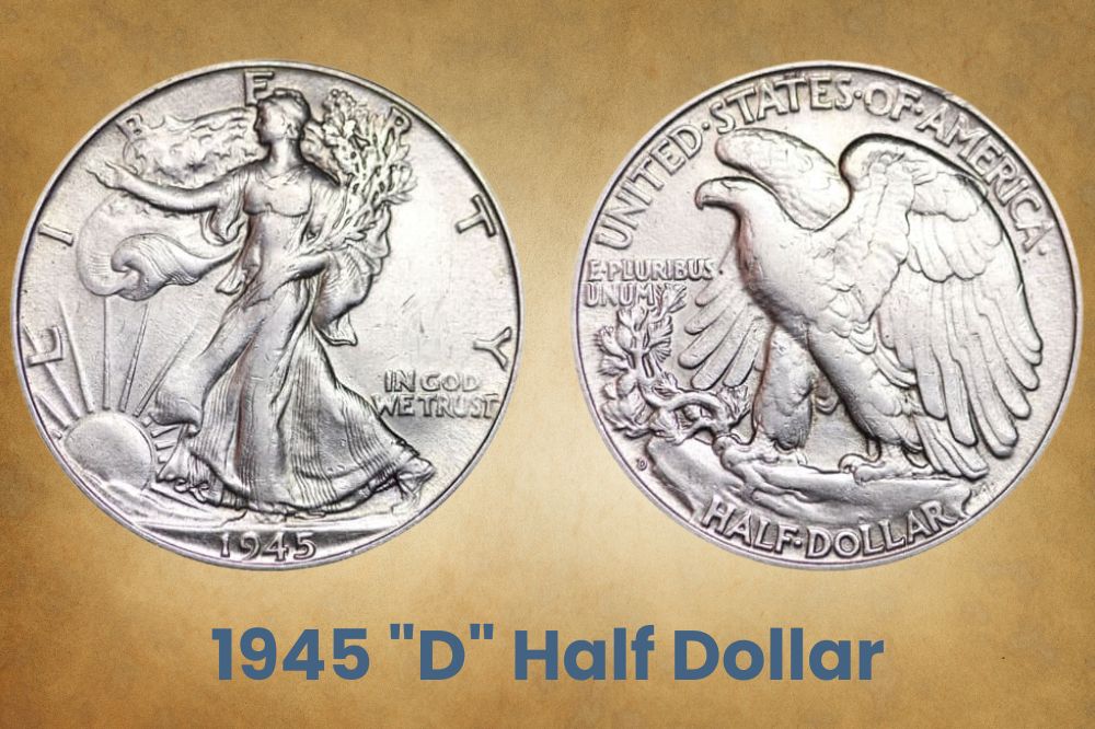 1945 "D" Half Dollar
