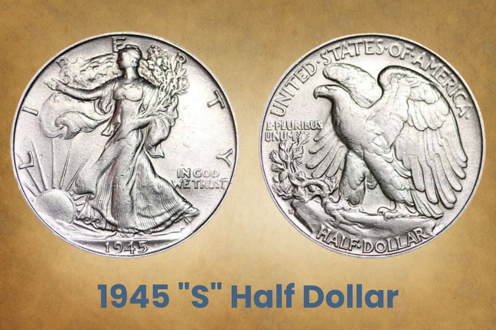 1945 "S" Half Dollar