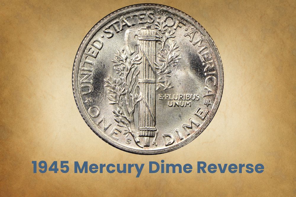 1945 Mercury Dime Reverse