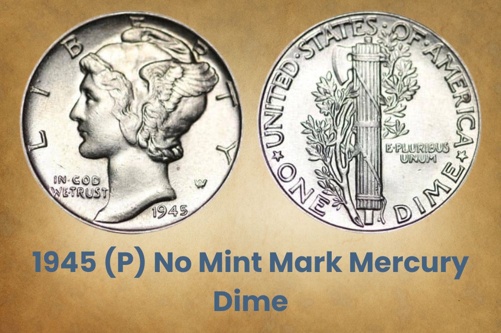 1945 (P) No Mint Mark Mercury Dime