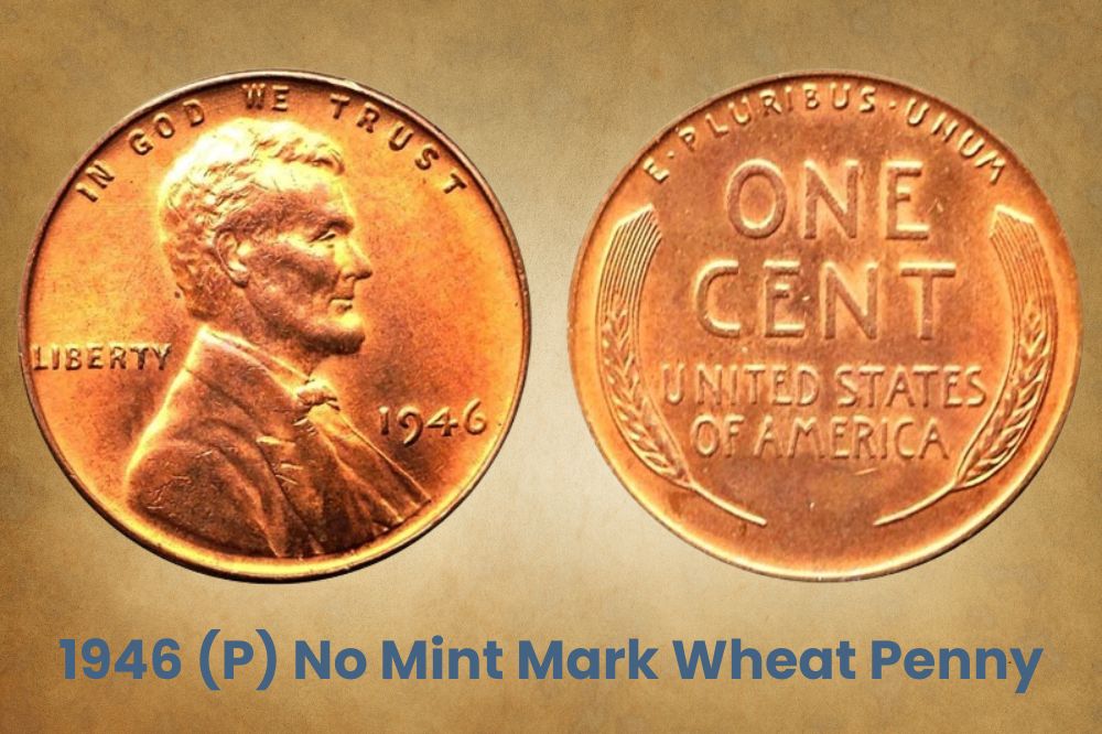 1946 (P) No Mint Mark Wheat Penny
