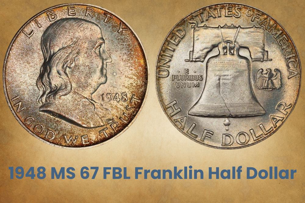 1948 MS 67 FBL Franklin Half Dollar