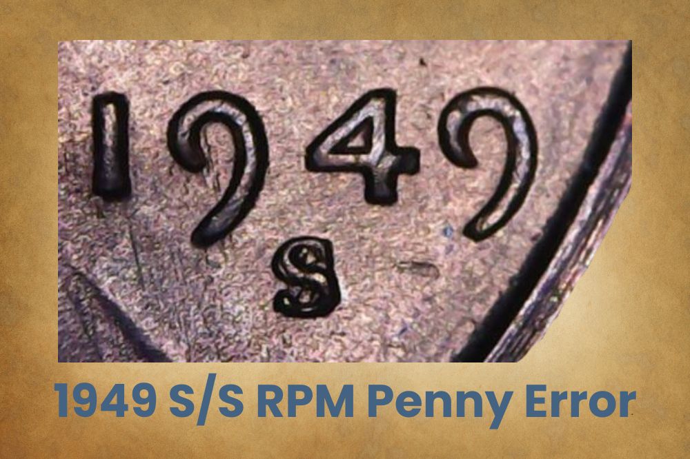 1949 S/S RPM Penny Error