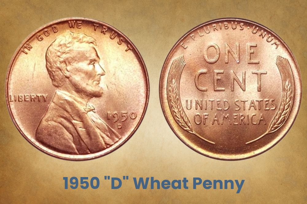 1950 "D" Wheat Penny