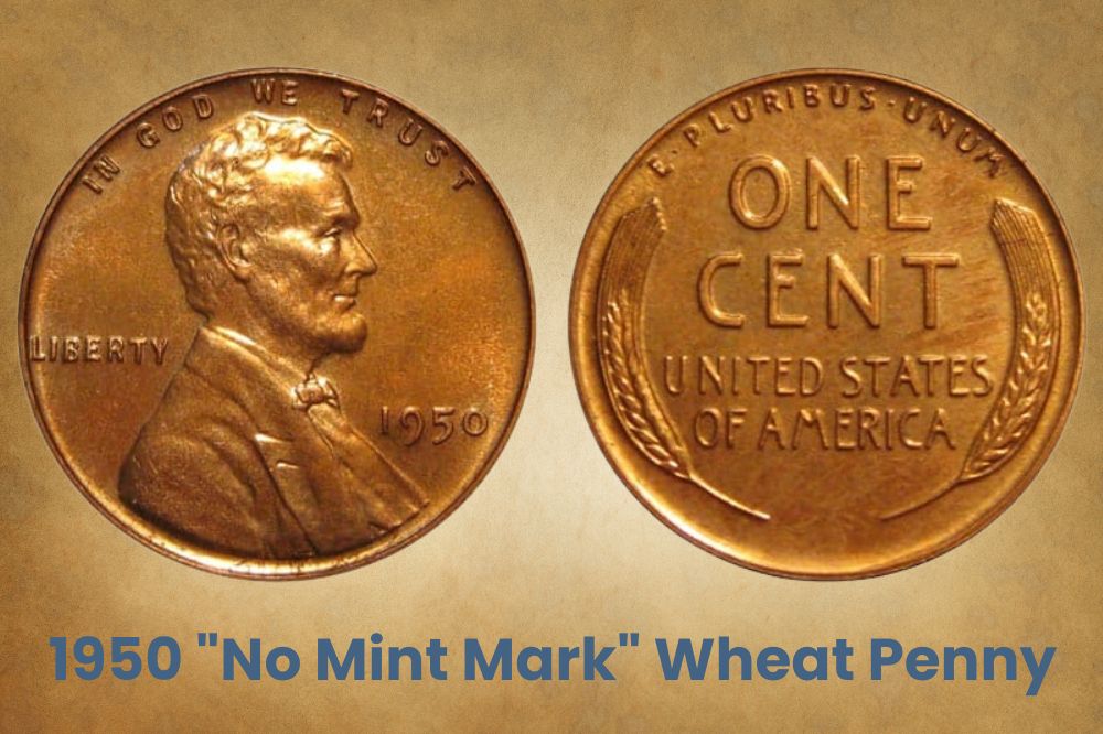 1950 "No Mint Mark" Wheat Penny