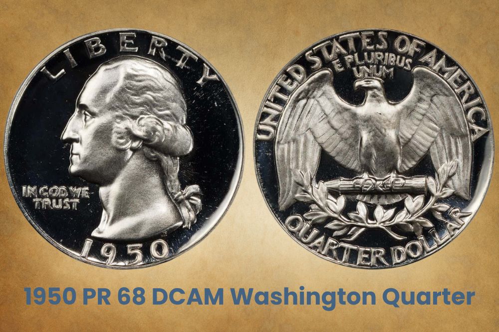 1950 PR 68 DCAM Washington Quarter