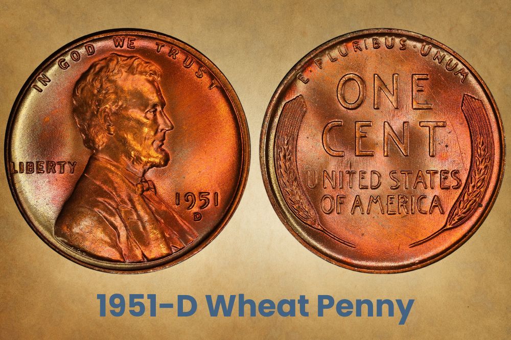 1951-D Wheat Penny