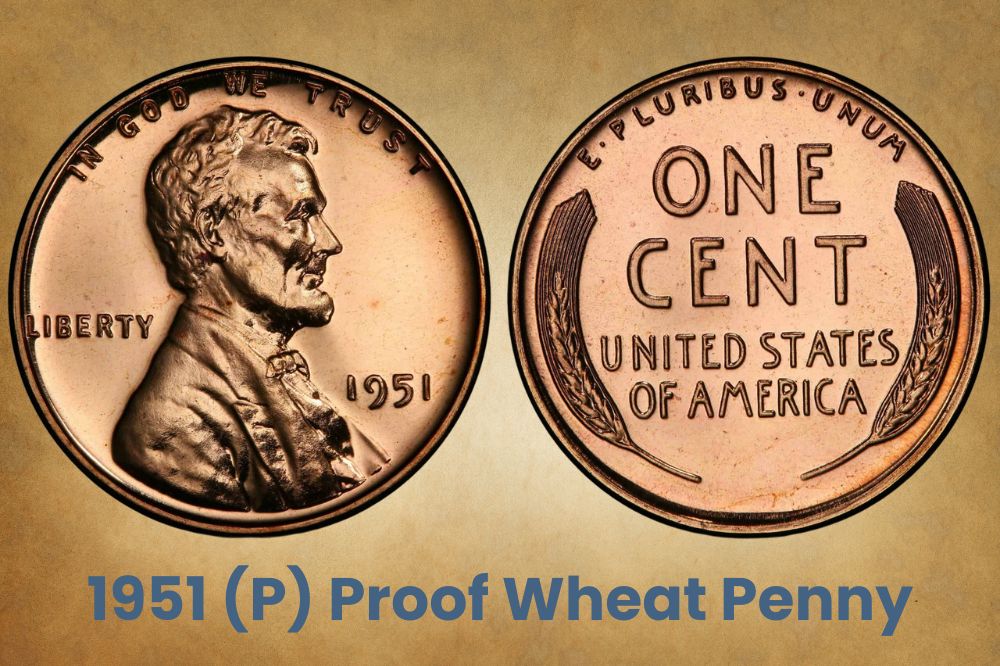 1951 (P) Proof Wheat Penny