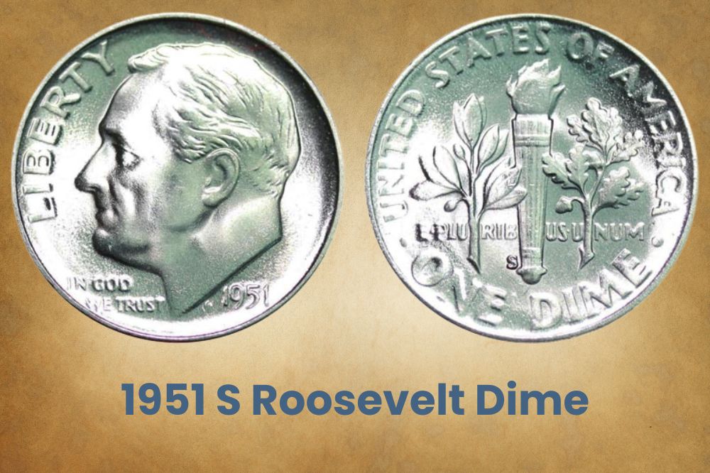 1951 S Roosevelt Dime