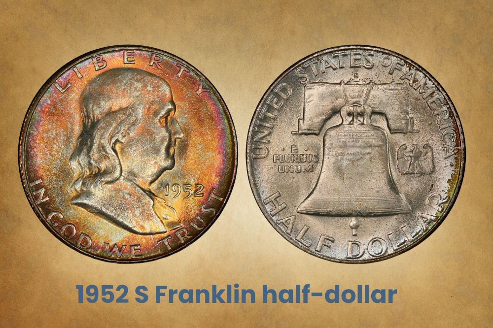 1952 S Franklin half-dollar