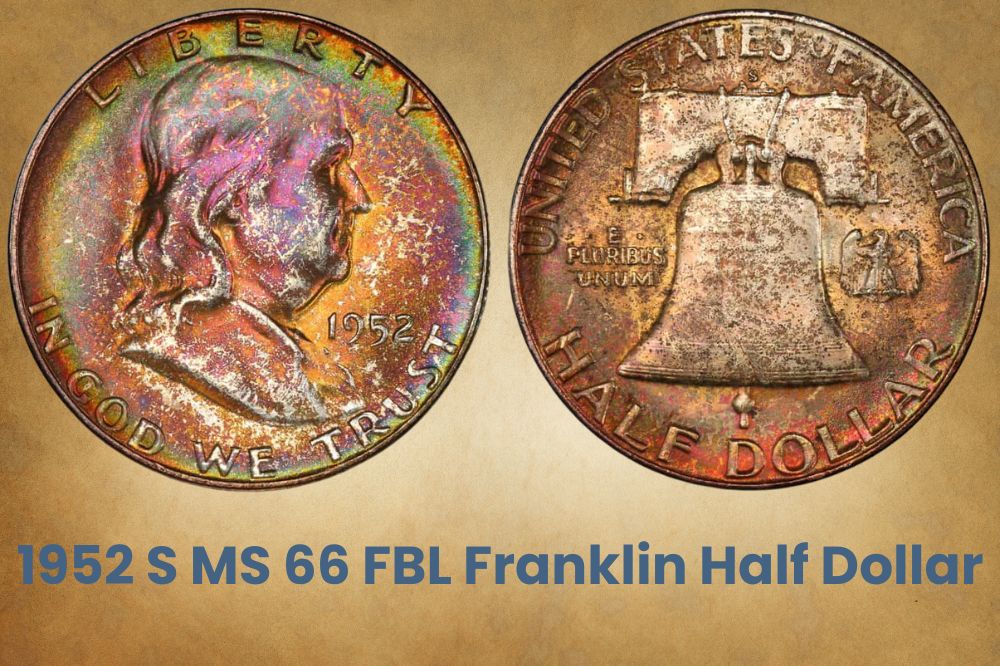 1952 S MS 66 FBL Franklin Half Dollar