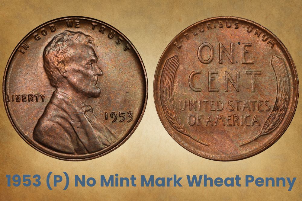 1953 (P) No Mint Mark Wheat Penny